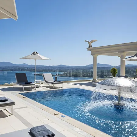 Villa Monte Leone By Konnect With Pool, Hot Tub, Spa Room & Stunning Seaview Pyrgi  Exterior photo