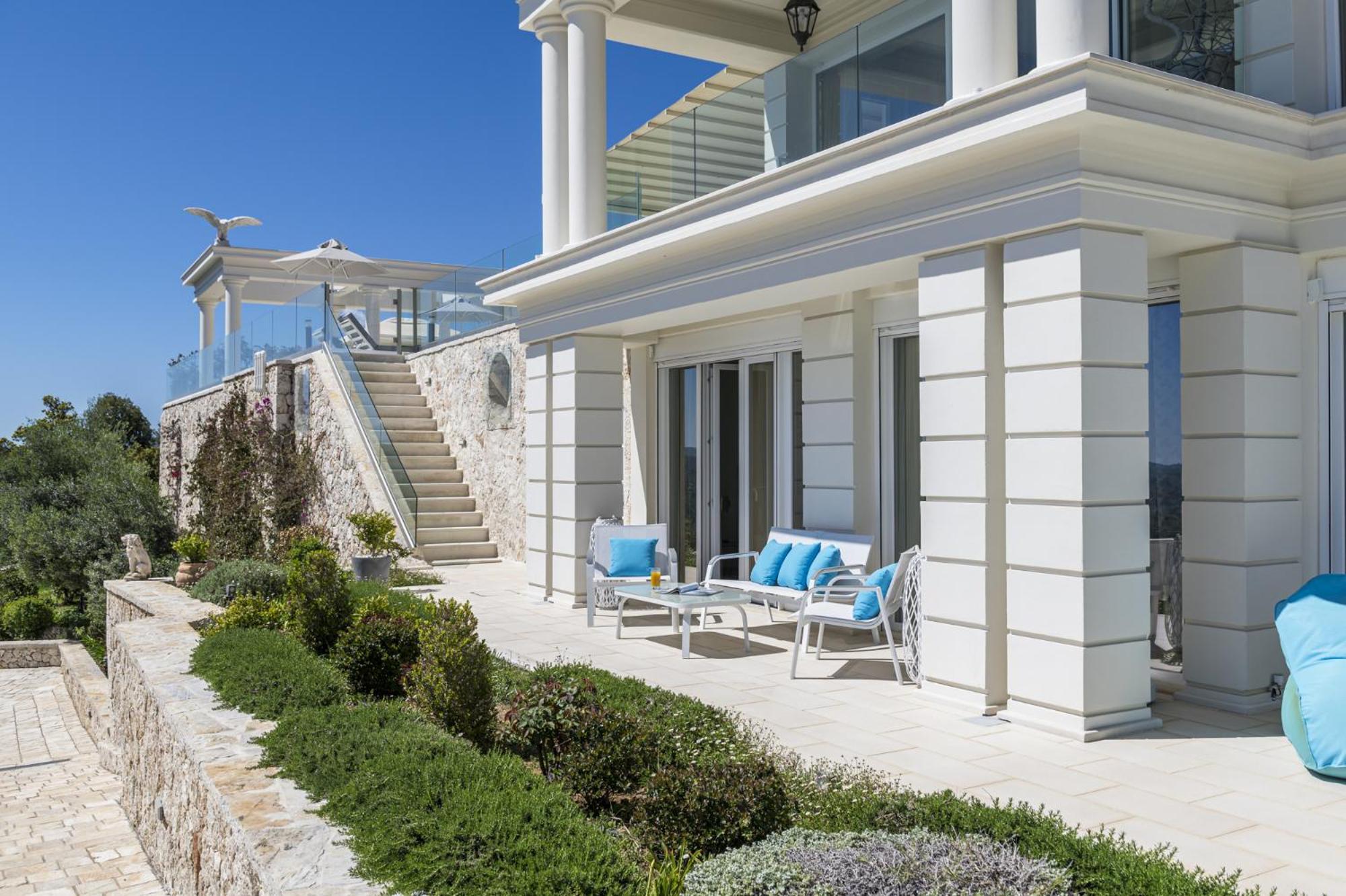 Villa Monte Leone By Konnect With Pool, Hot Tub, & Stunning Seaview Pyrgi (Corfu)