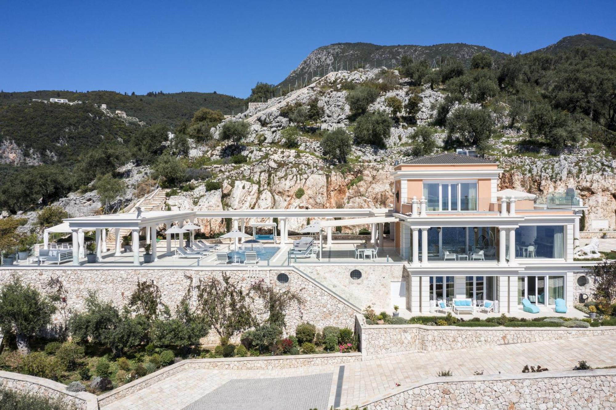 Monte Leone By Konnect With Pool, Hot Tub, & Stunning Seaview Pyrgi (Corfu)
